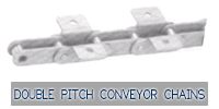 DOUBLE PITCH CONVEYOR CHAINS